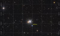 NGC5634-Grid NGC 5634 in Virgo, ASAN10 Trius 694 L 242min, ASK8 Trius 694 RGB a‘ 79min,Gahberg 20220310